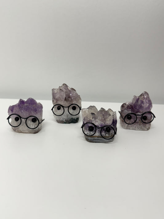 Amethyst hedgehog clusters