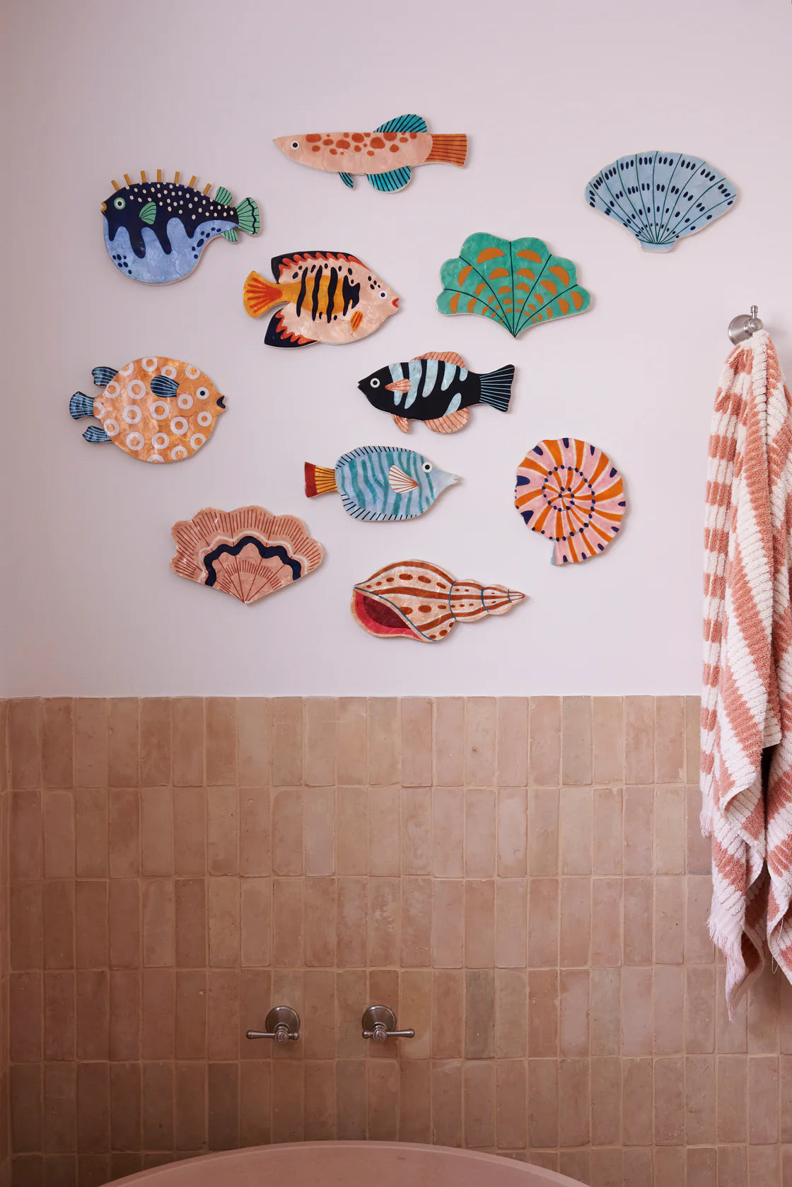 Seagreen Shell Wall Art