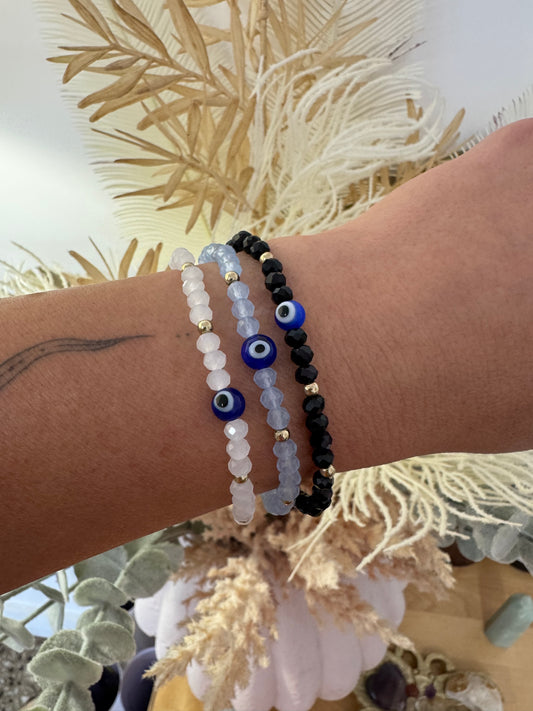 Evil Eye Beaded Bracelet