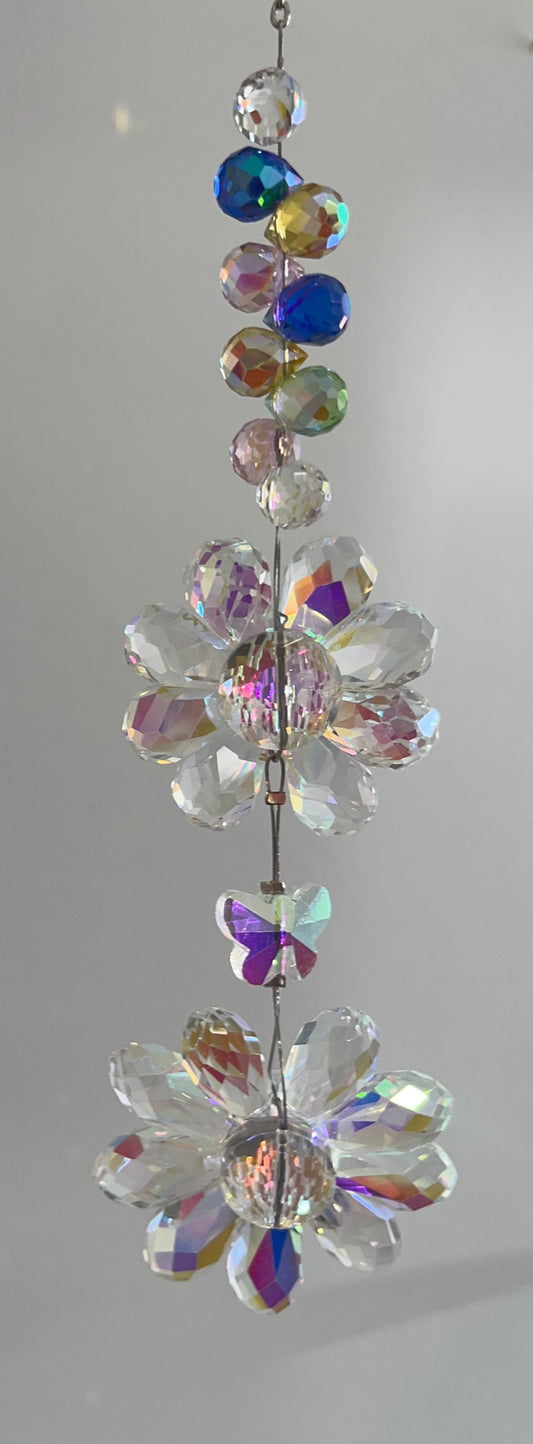 Double Daisy Suncatcher
