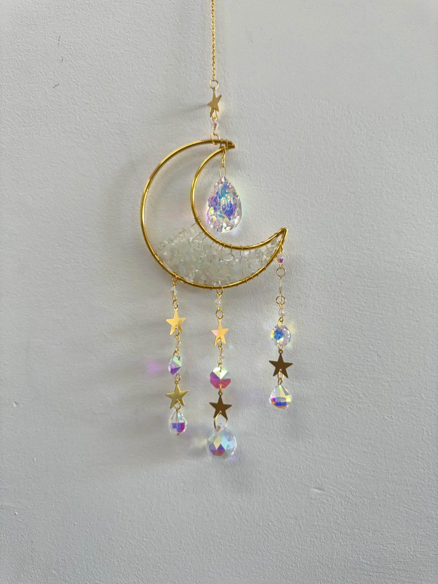 Crystal Moon Suncatchers
