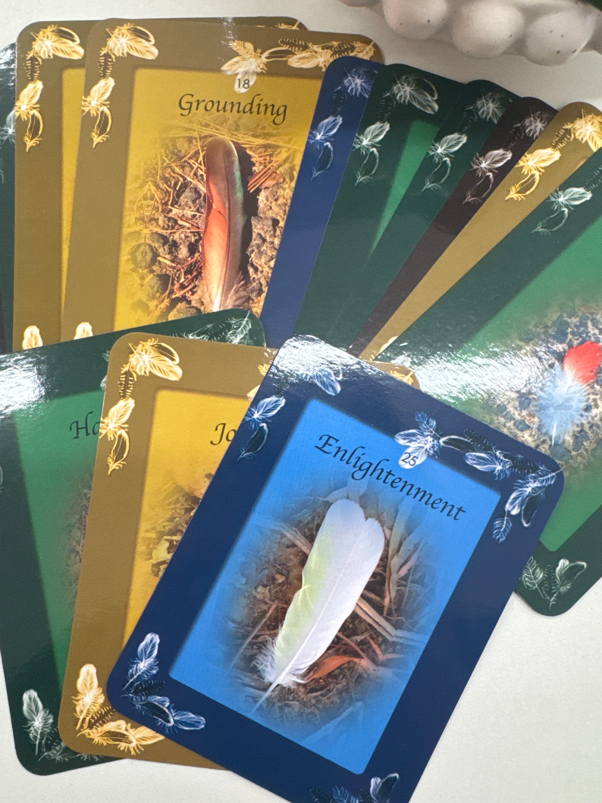 Australian Feather Magic ORACLE CARDS & Guide Book