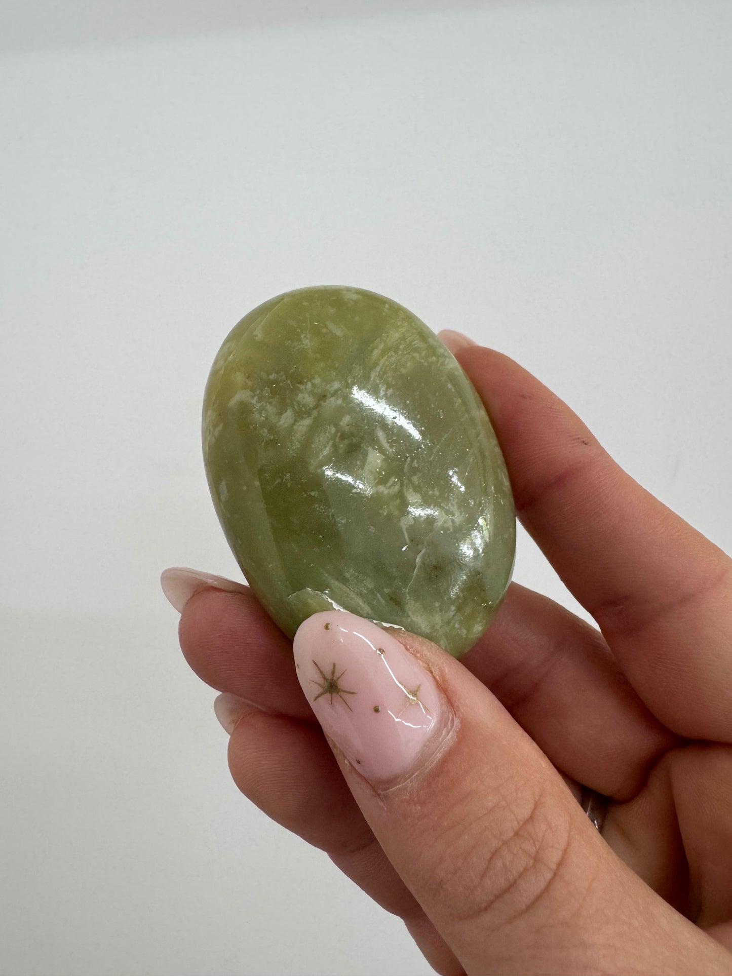 Serpentine Palm Stones