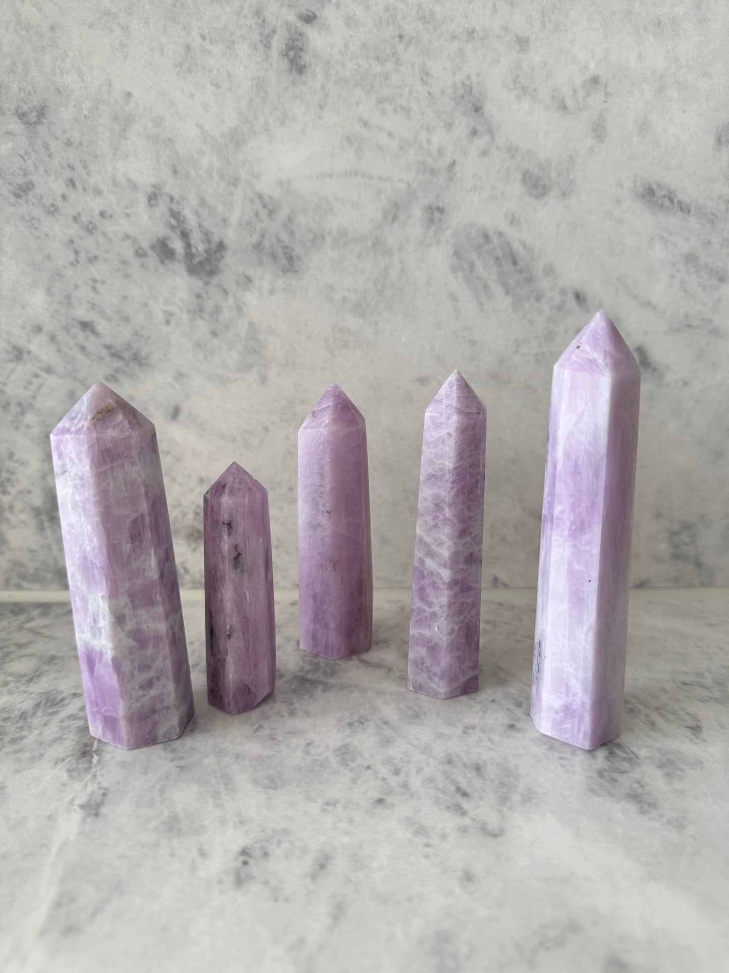 Kunzite Generators 100-130 grams