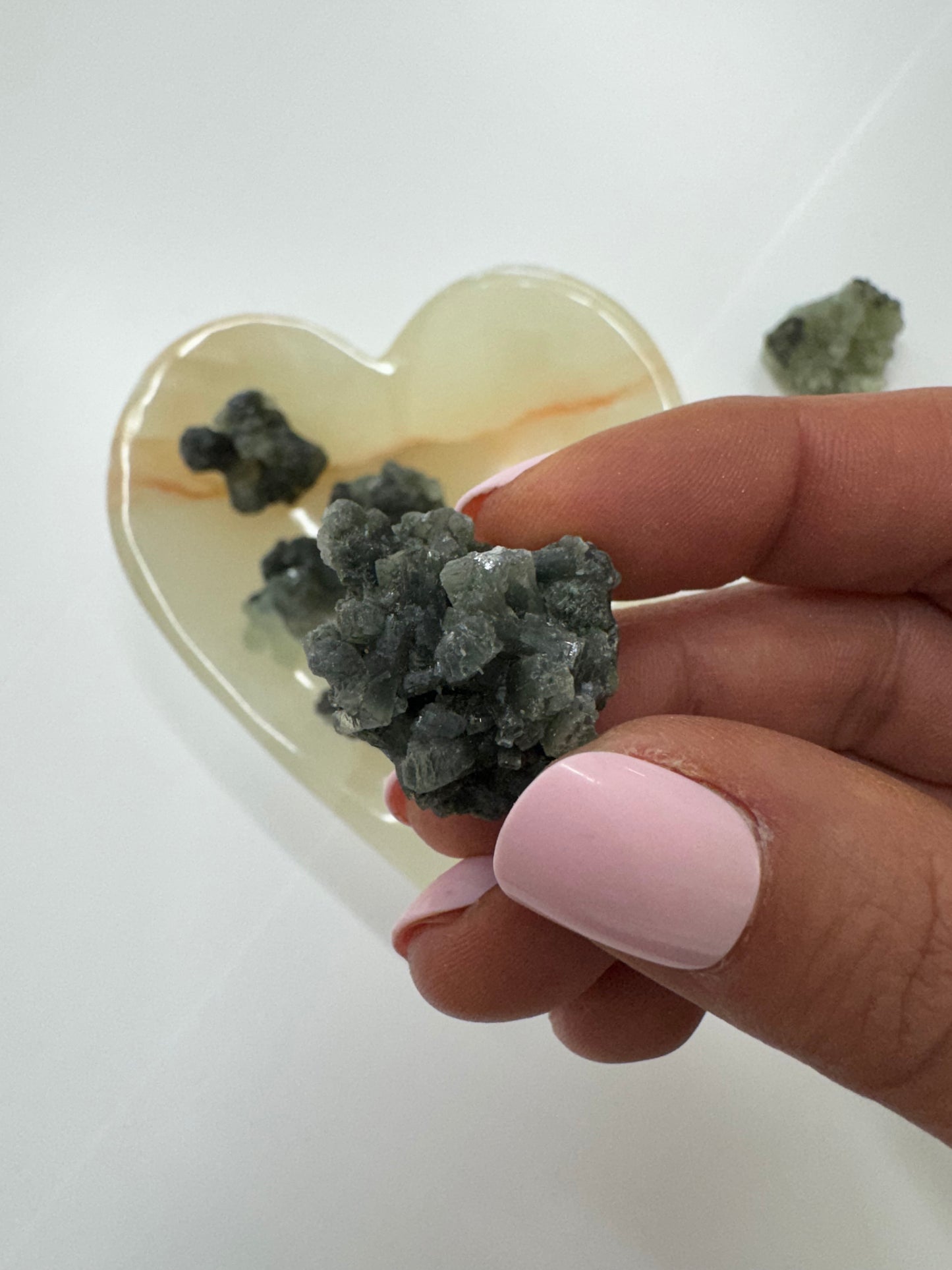 Prehnite Mini Clusters