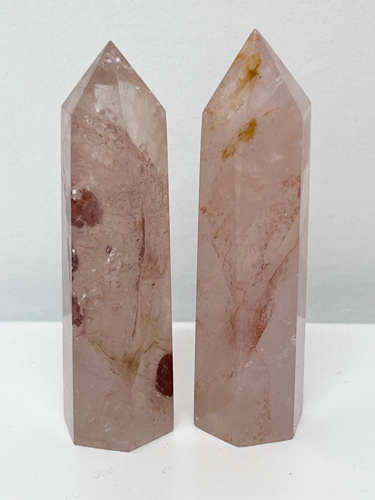 Hematoid Quartz Towers