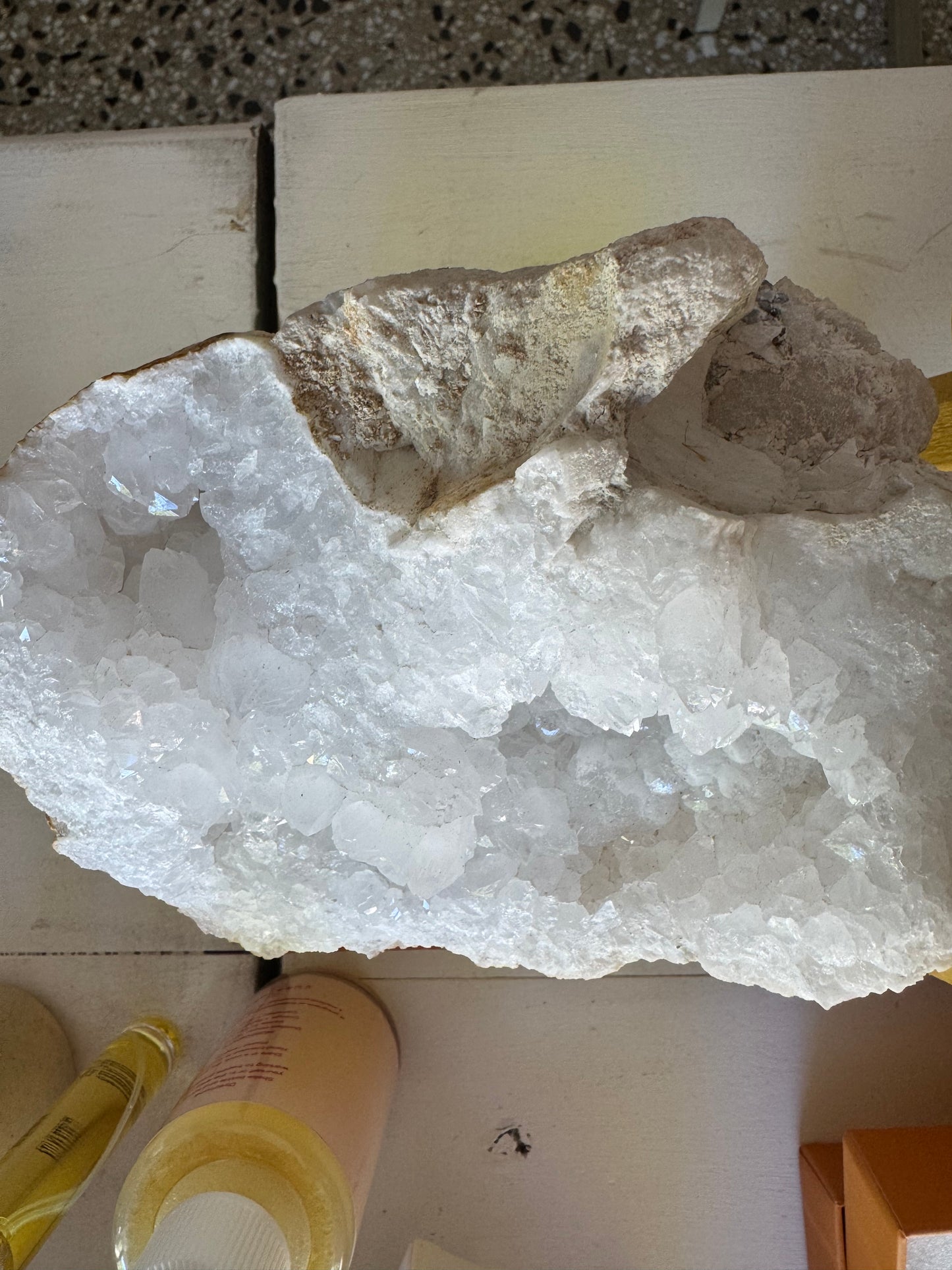 Quartz Geode - Split