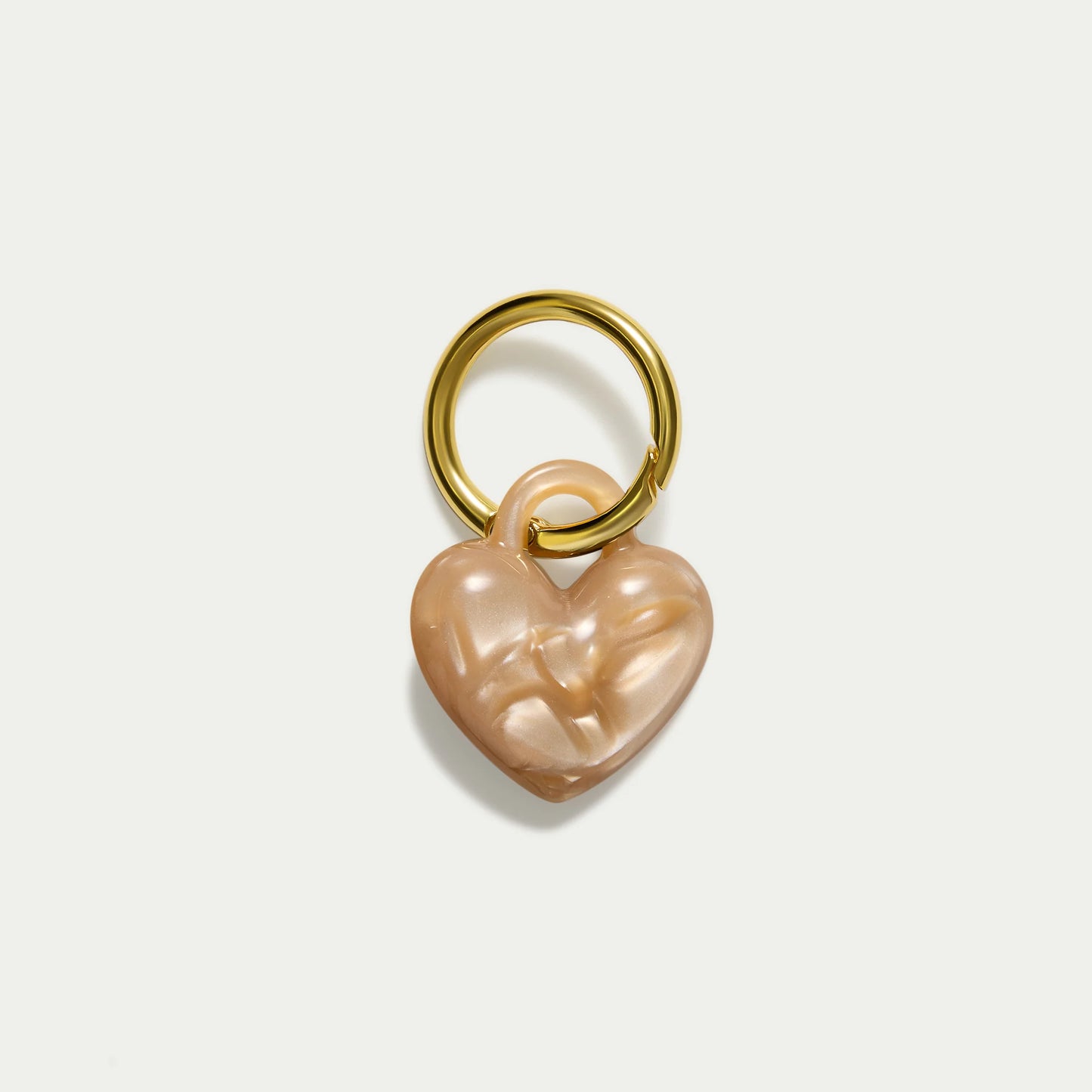 Kitty Paloma - Puffy Heart Keyring