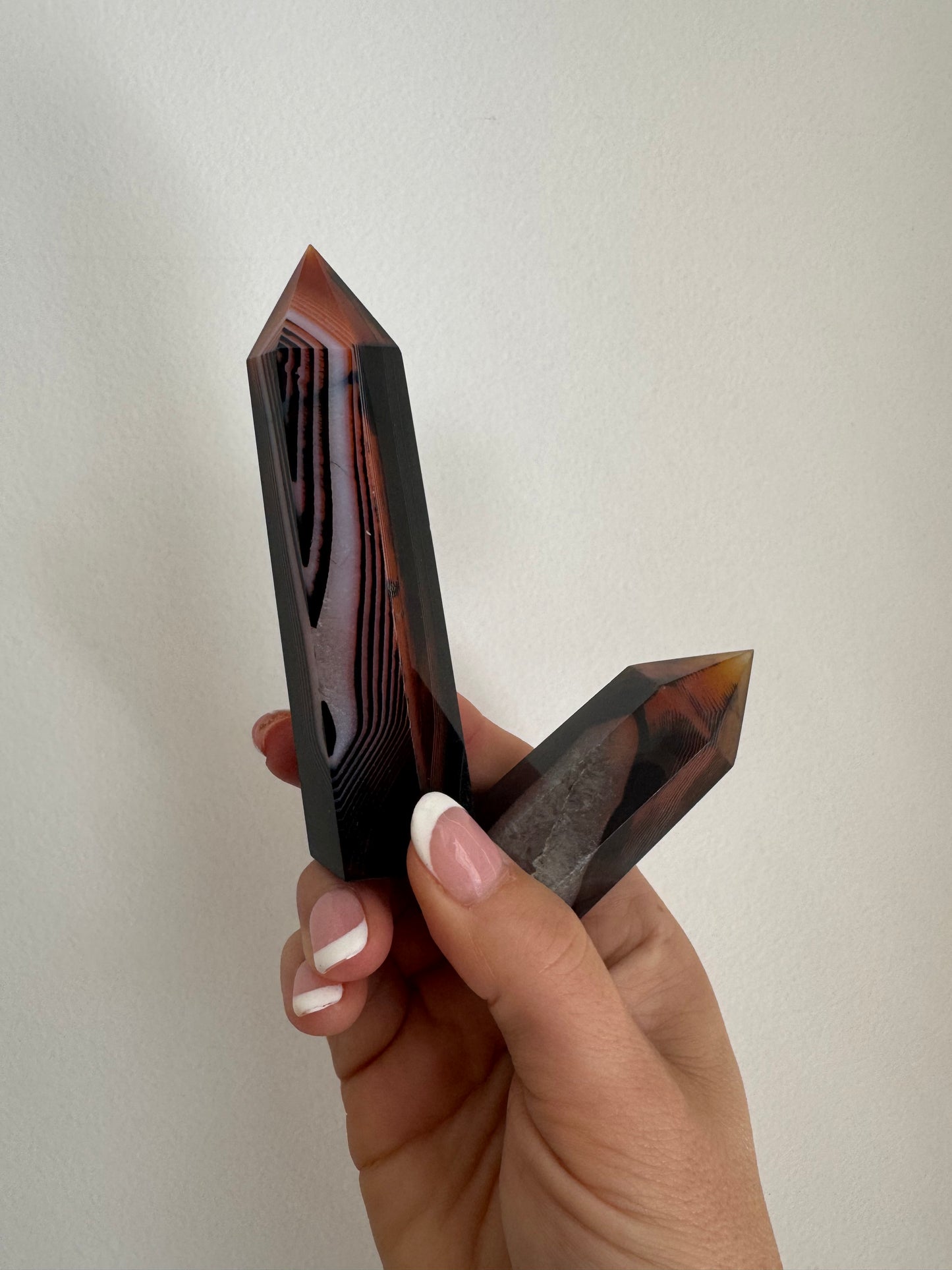 Sardonyx Agate Points