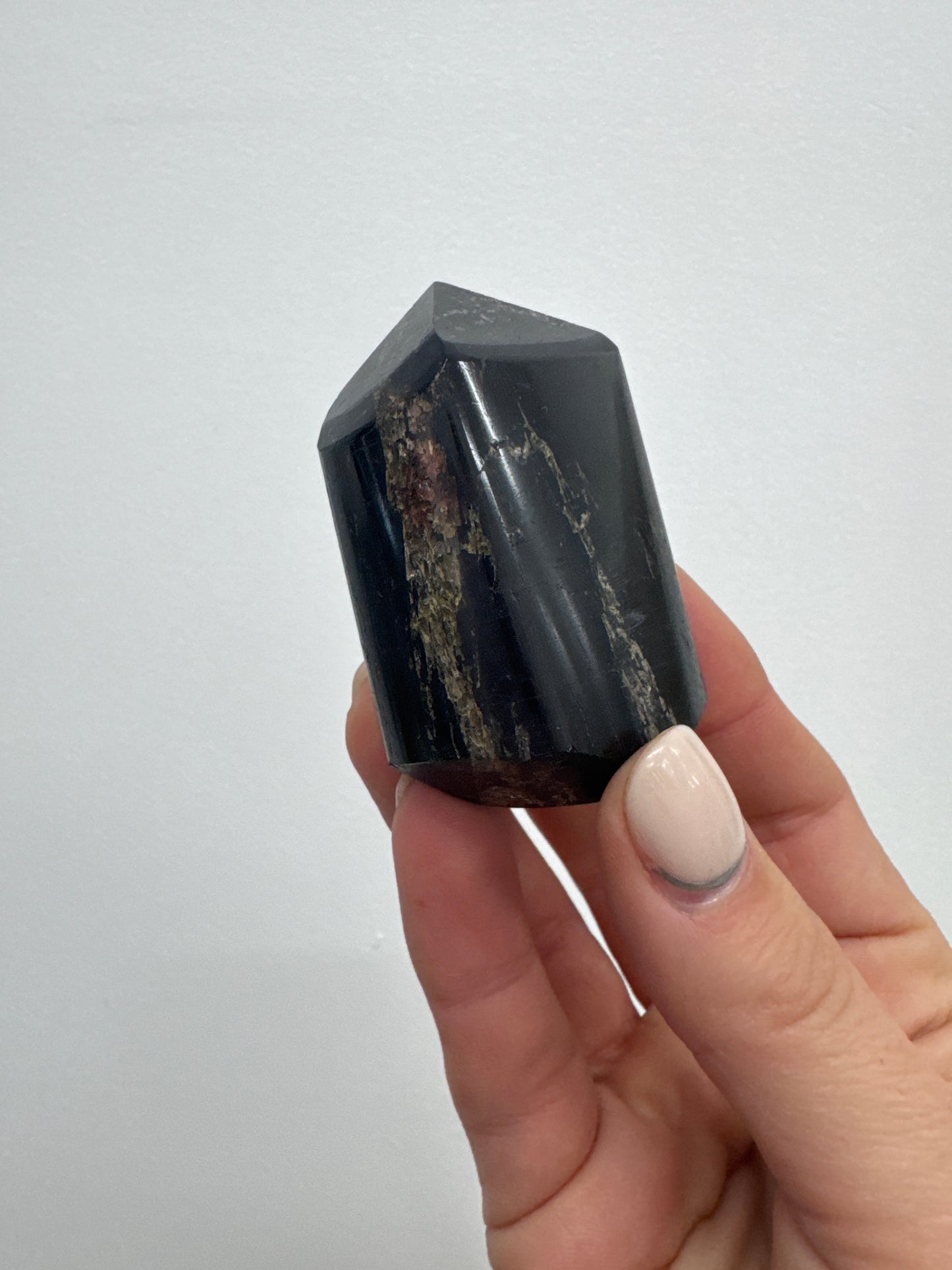 Black Tourmaline Freeform Tower