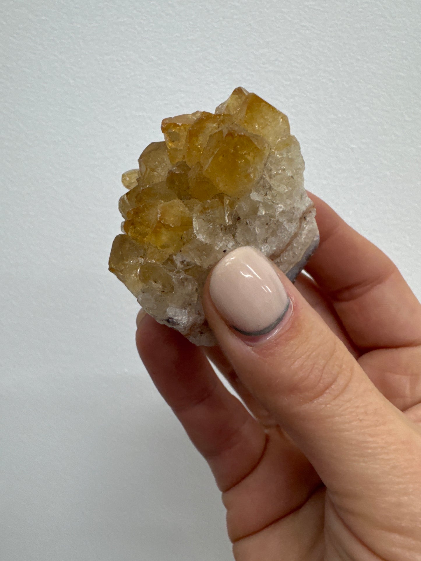 Mini Citrine Clusters