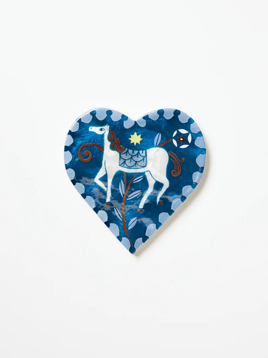 PALOMA HEART, BLUE HORSE