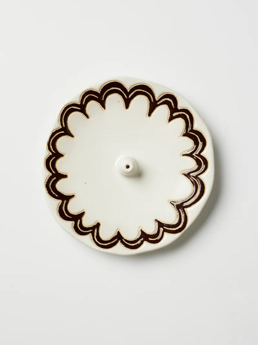 BROWN SOLSTICE INCENSE BURNER