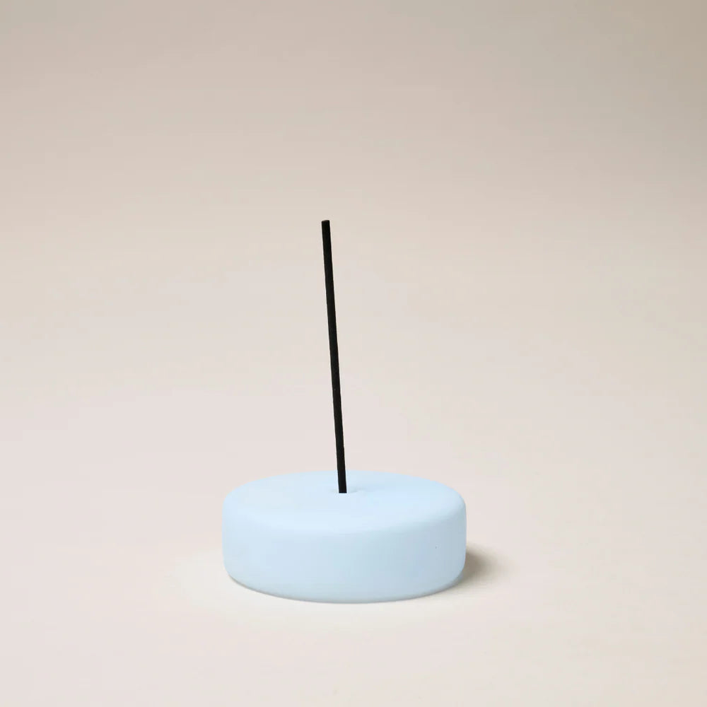 Frosted Glass Incense Holder - LARGE