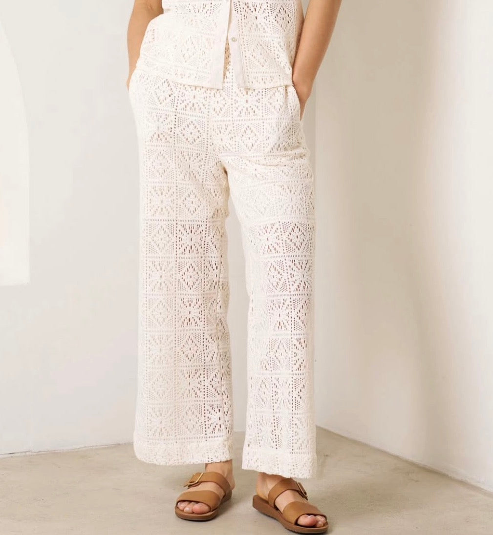Spellbound crochet pants