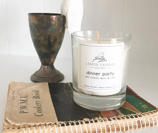 Lemon Canary 100% Essential oil candles