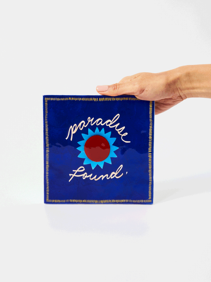 SUPERETTE PARADISE BLUE TILE