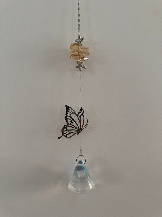 Butterfly Suncatchers - Silver
