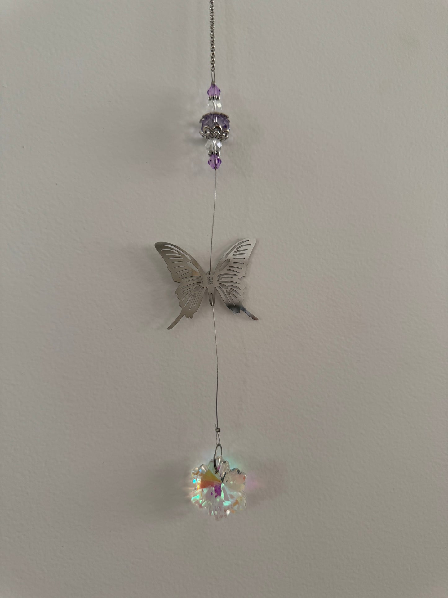 Butterfly Suncatchers - Silver
