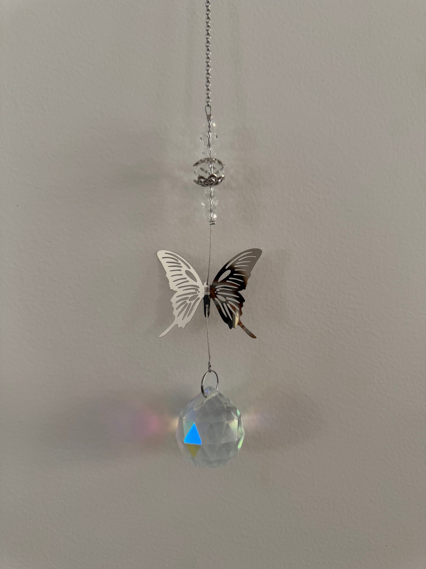 Butterfly Suncatchers - Silver