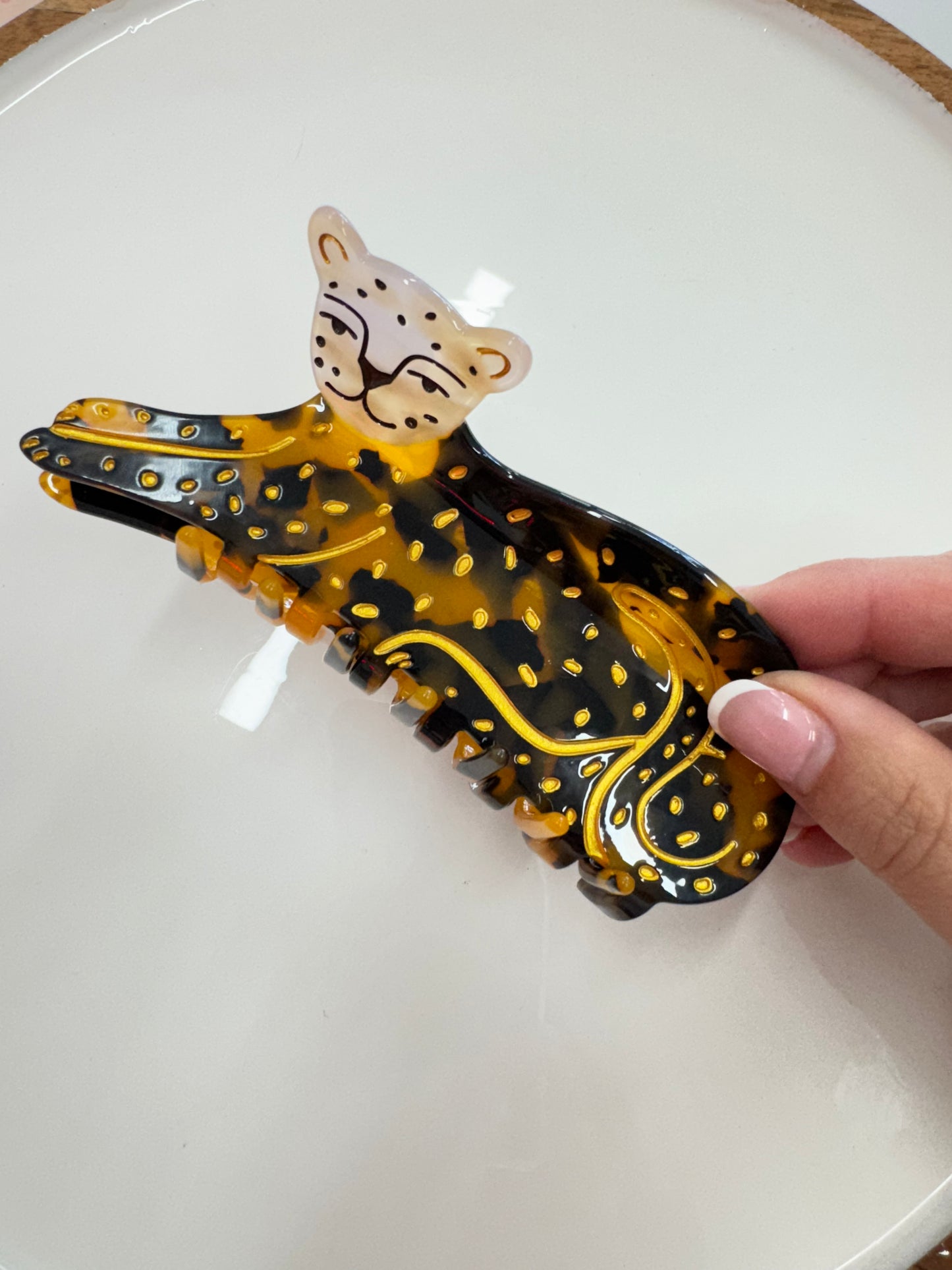 Celestial Leopard Clip