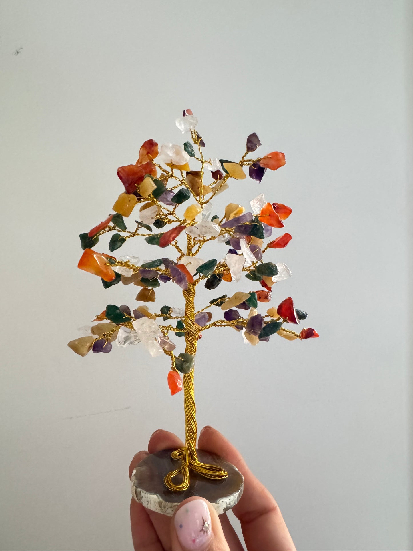 Mixed crystals gem tree