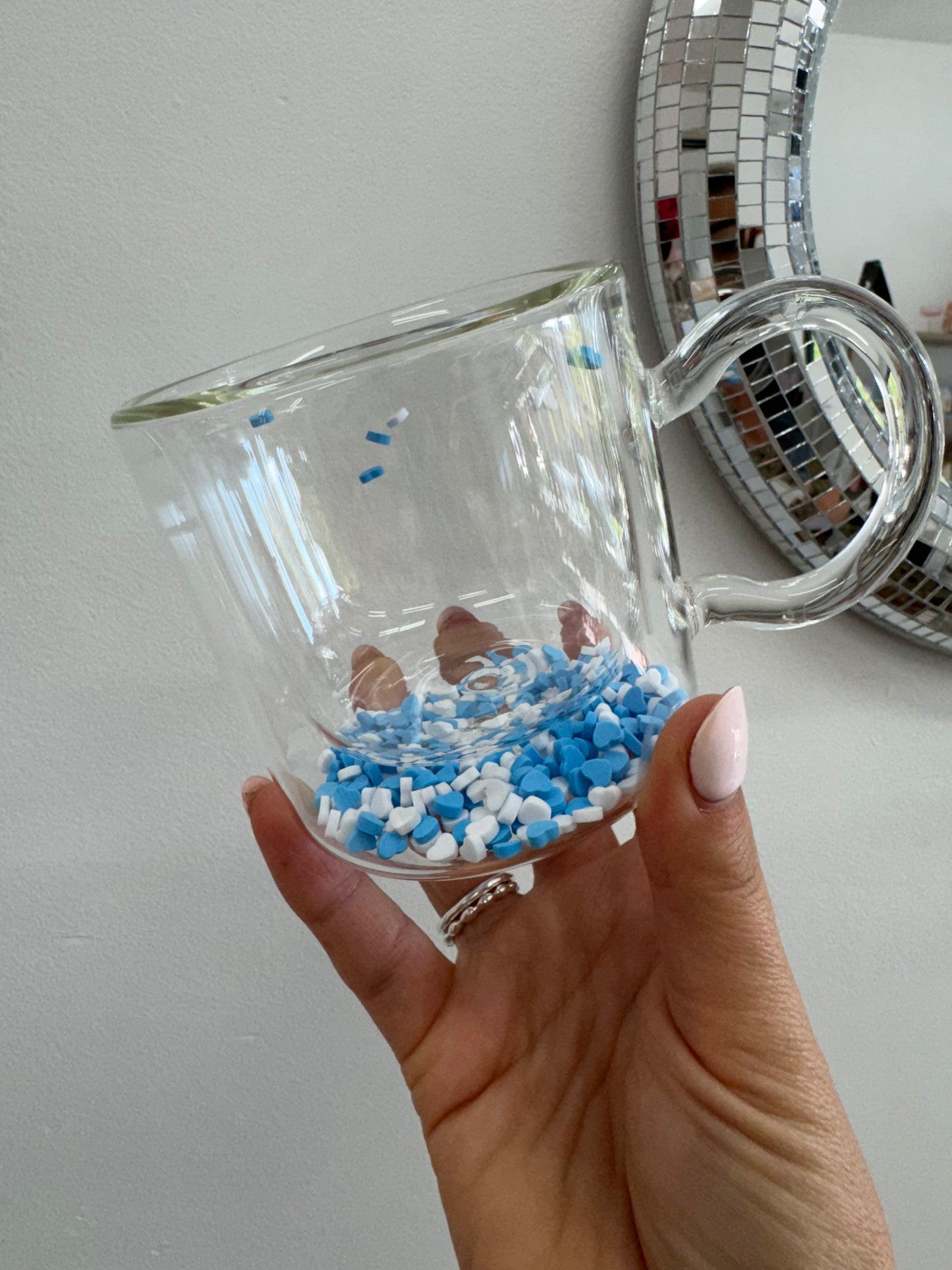 Confetti Mug - Clear