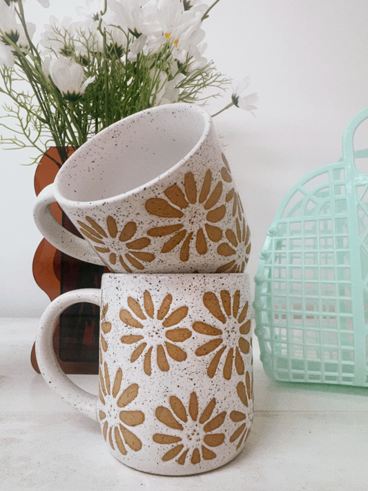 Boho Flower Mug