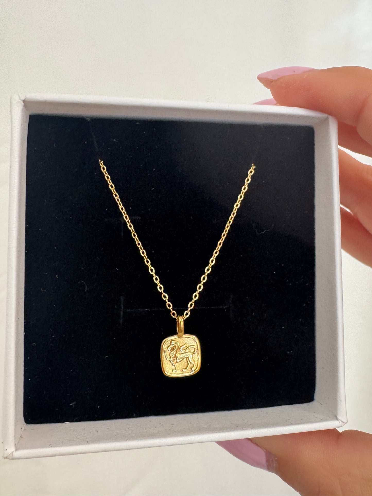 Zodiac Gold plated necklaces
