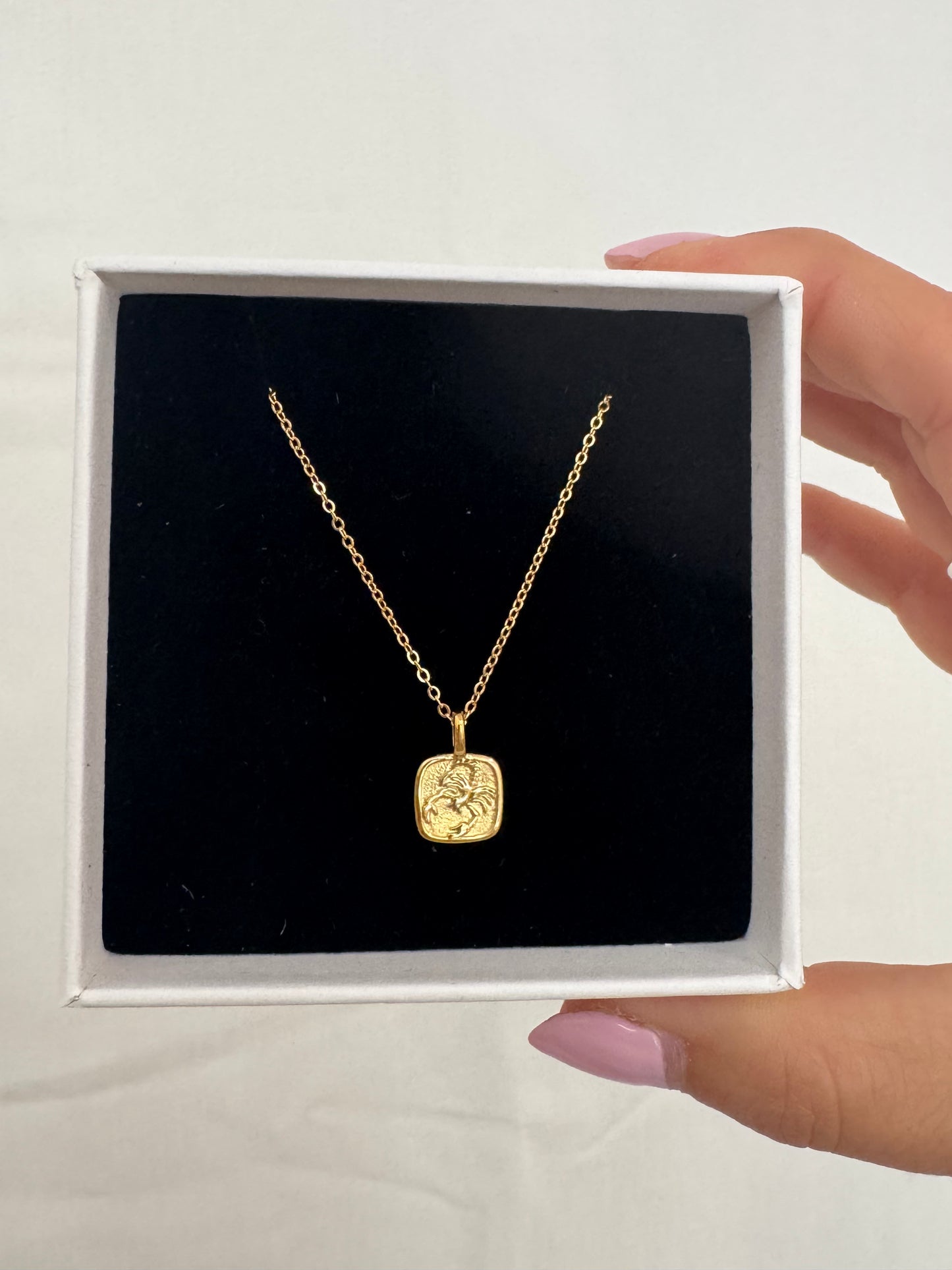 Zodiac Gold plated necklaces