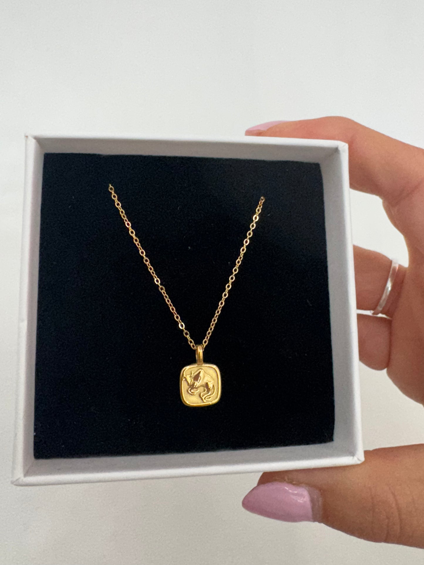 Zodiac Gold plated necklaces