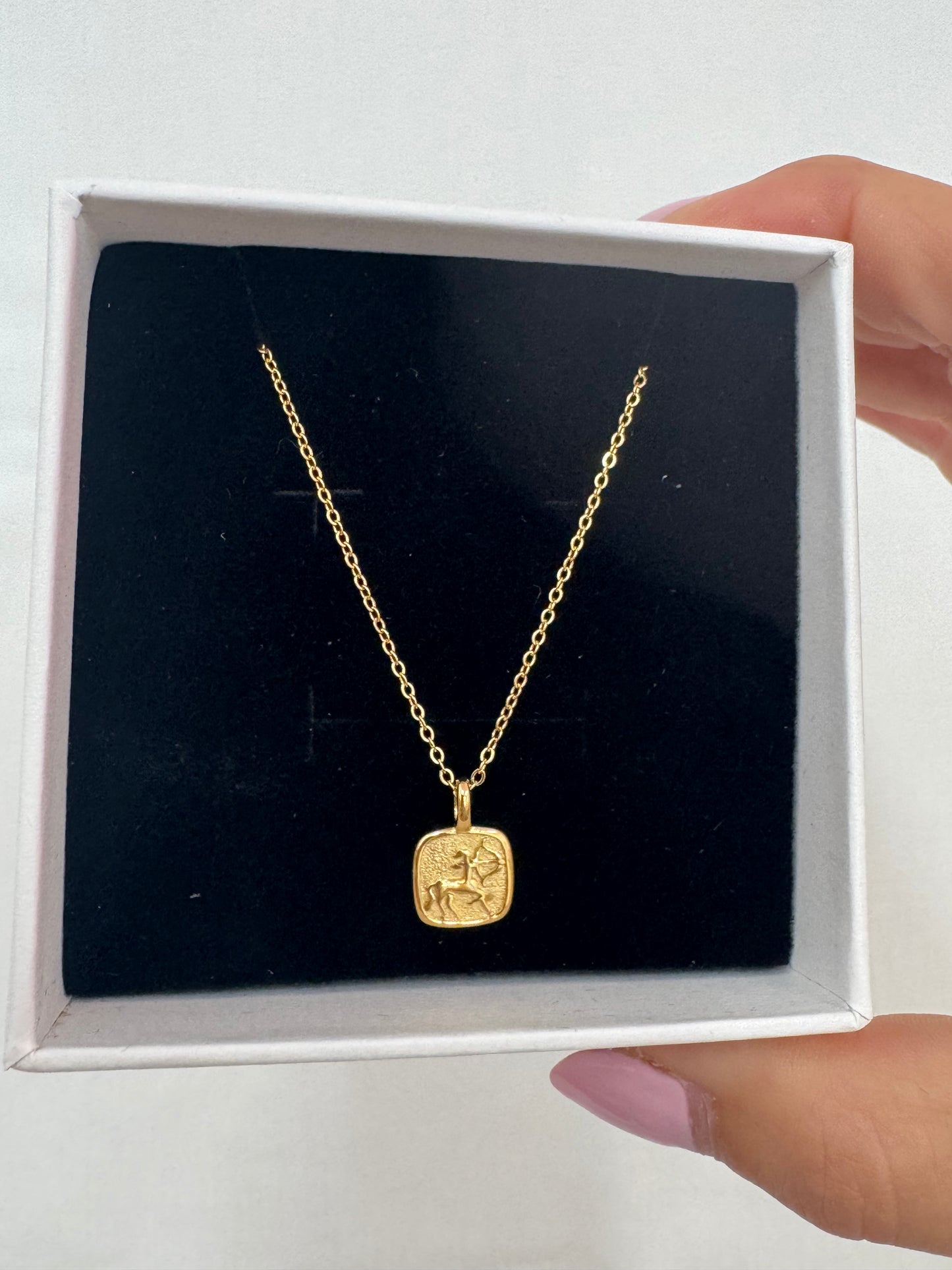 Zodiac Gold plated necklaces