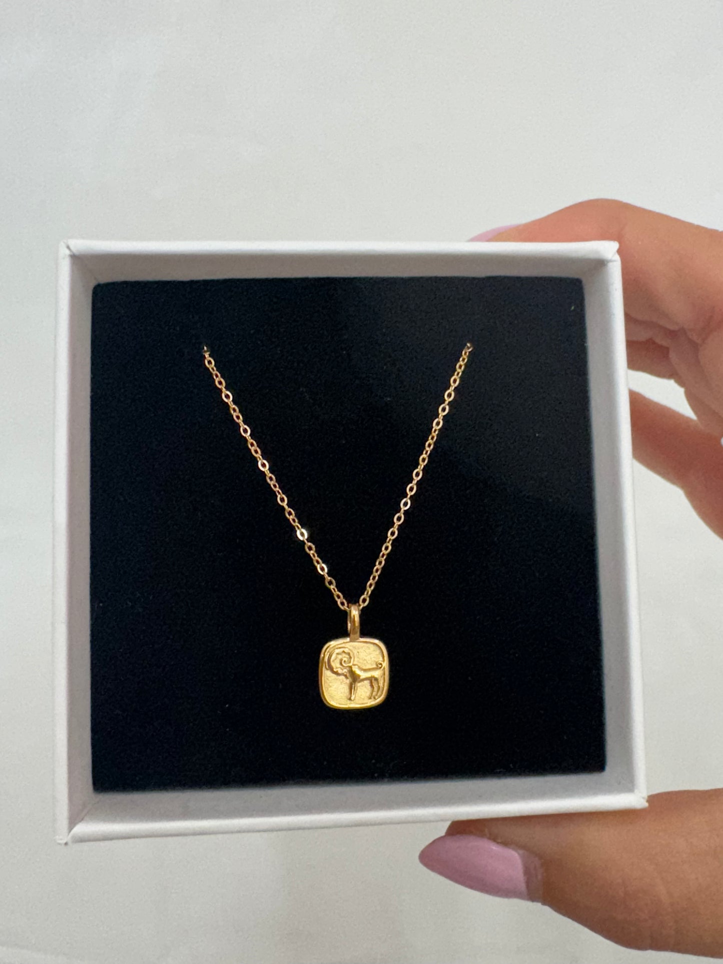 Zodiac Gold plated necklaces