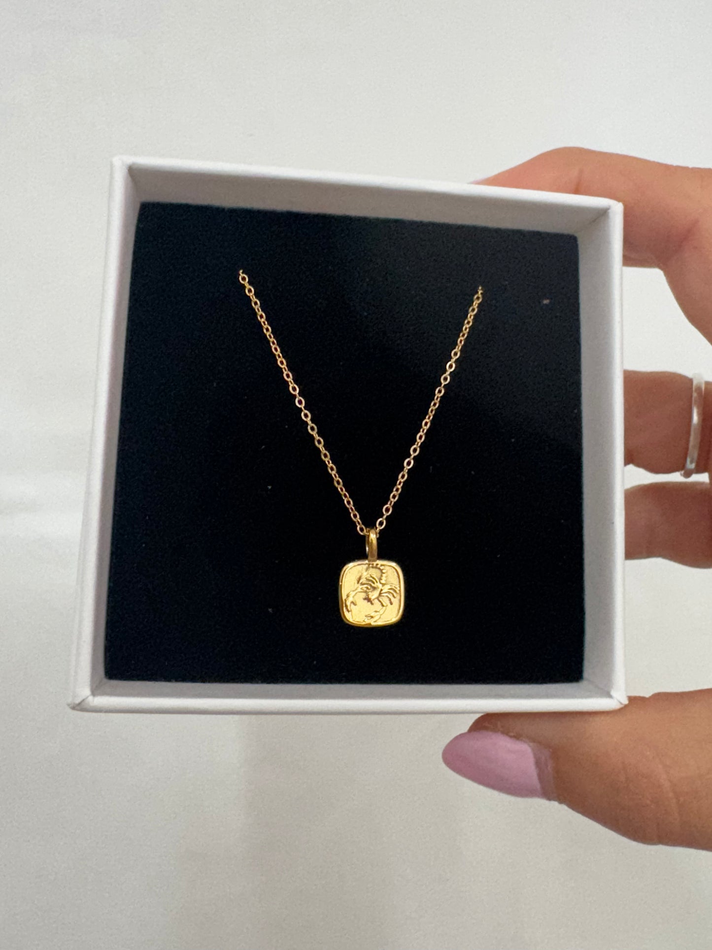 Zodiac Gold plated necklaces