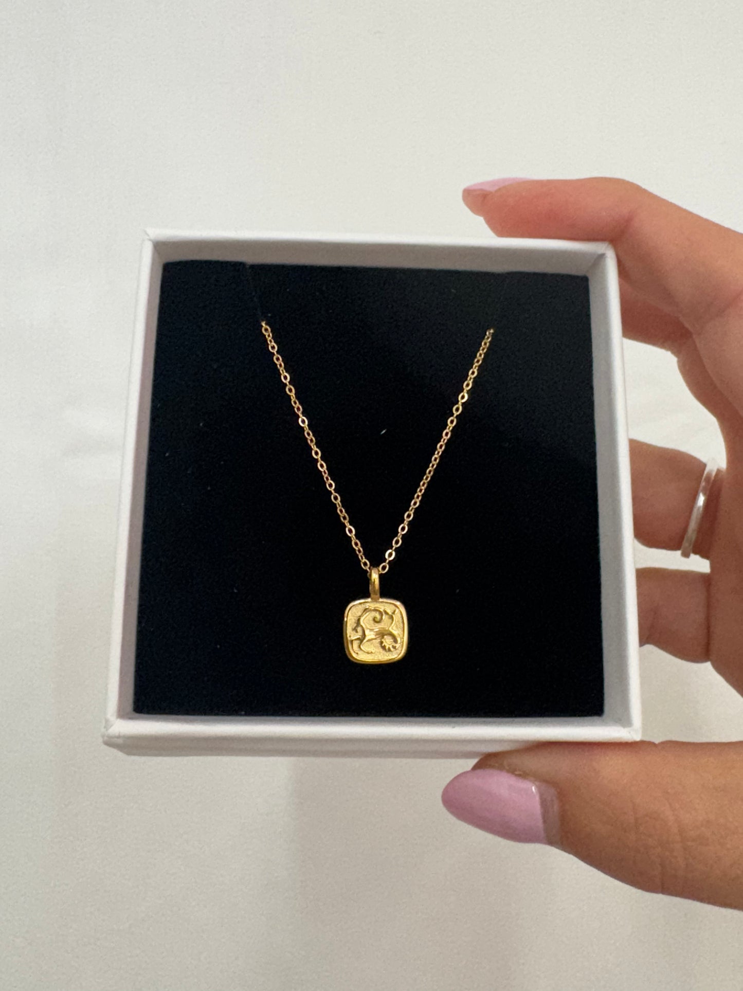 Zodiac Gold plated necklaces