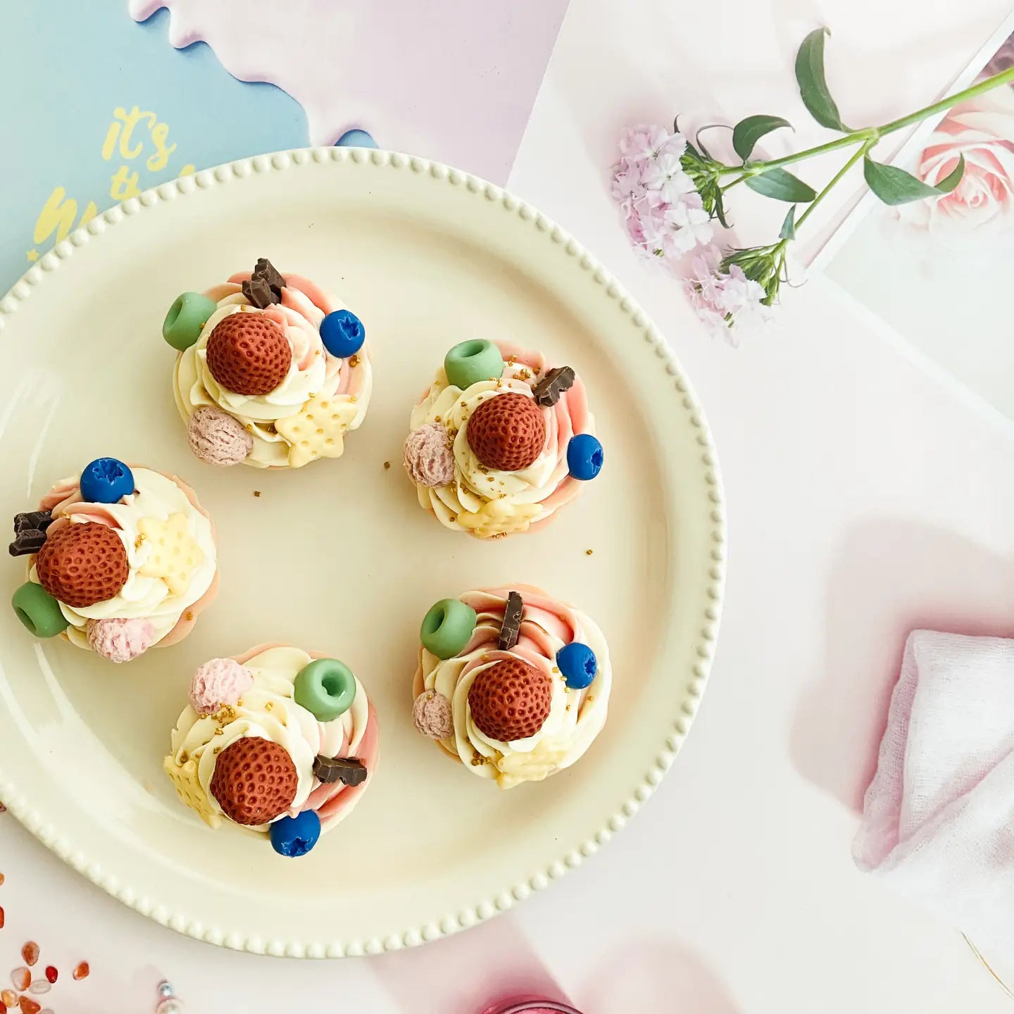 Australian Handmade Artisan Soap - Cupcake & Smiles