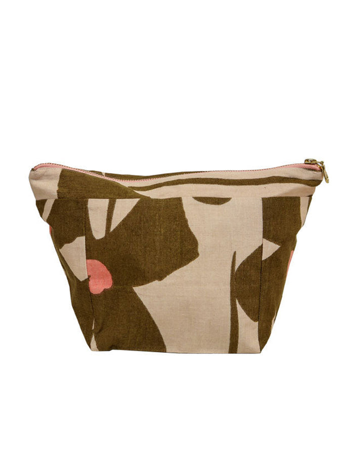 Mosey Me
Olive Poppy Cosmetic Case