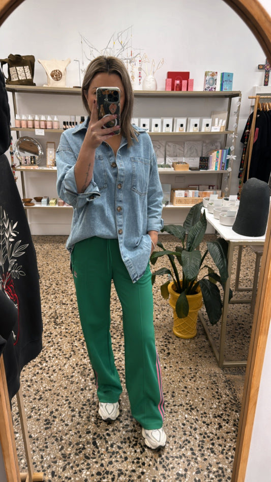 Cowgirl denim Shirt/Shacket