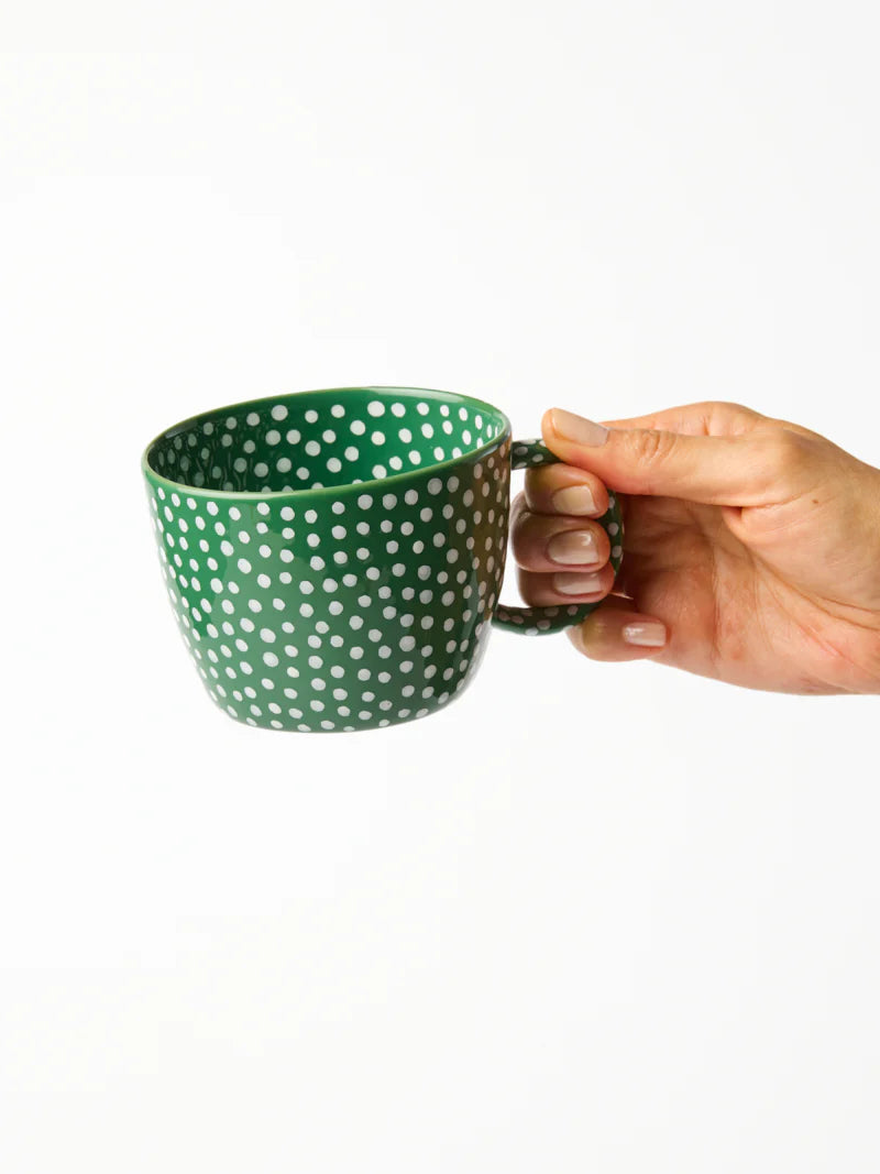 CHINO MUG - GREEN SPRINKLE