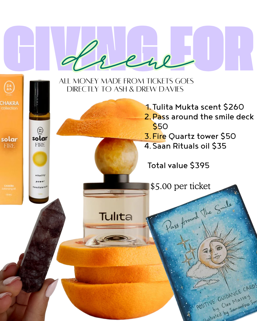 Giving for Drew - Giveaway