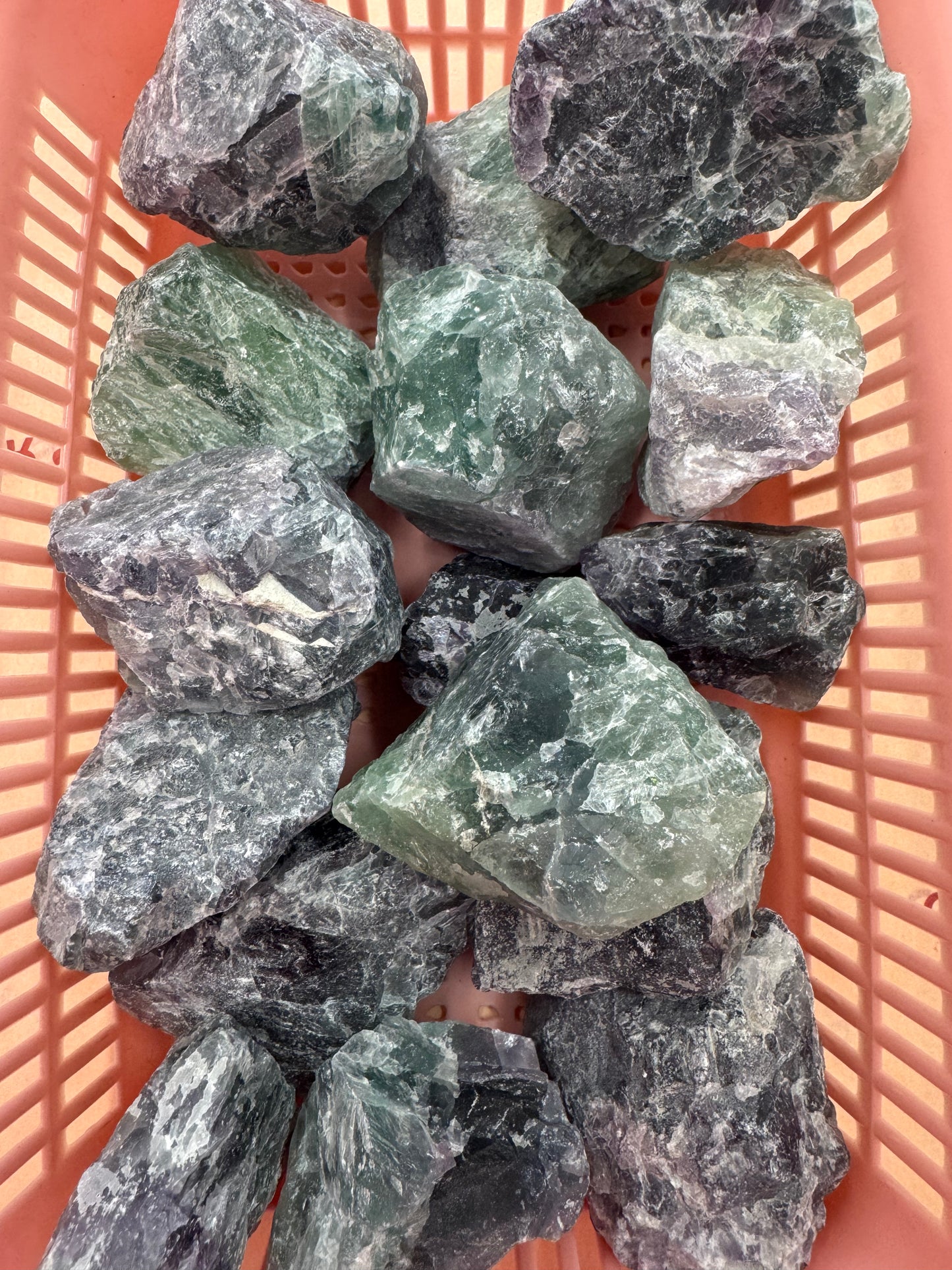 Rainbow Fluorite Roughs
