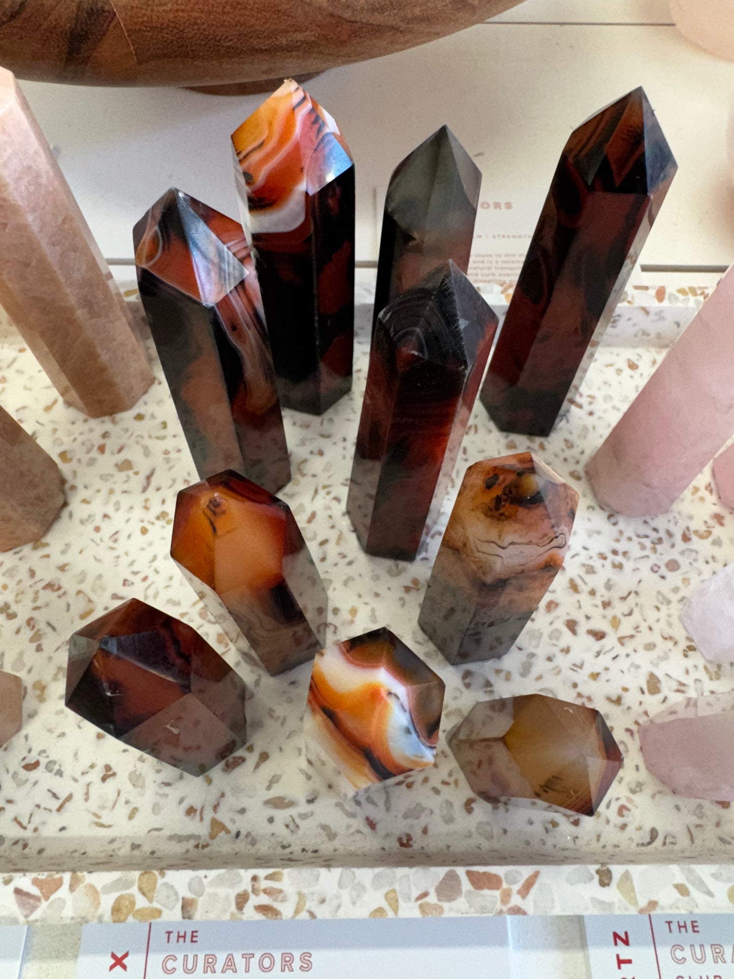 Sardonyx Agate Points