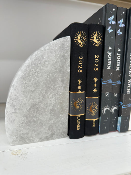 Selenite Bookend