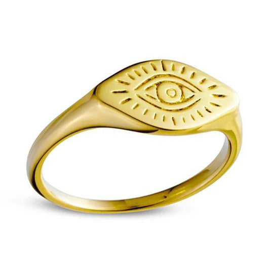 All Seeing Eye Ring Gold
