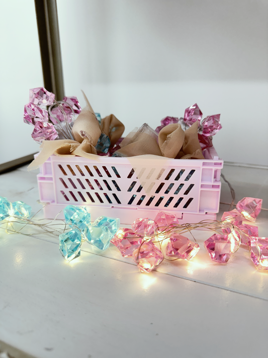 Crystal style string lights