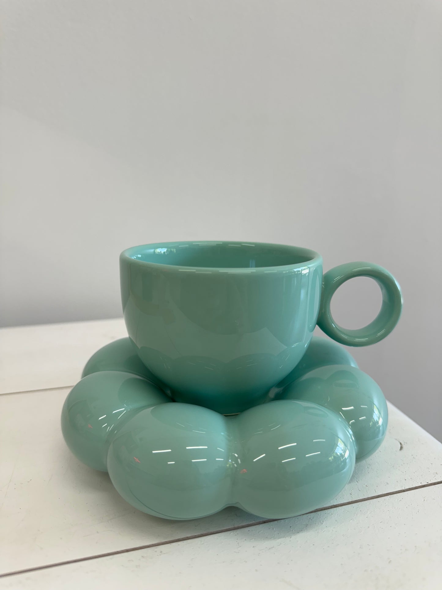 Marshmallow Cup & Saucer