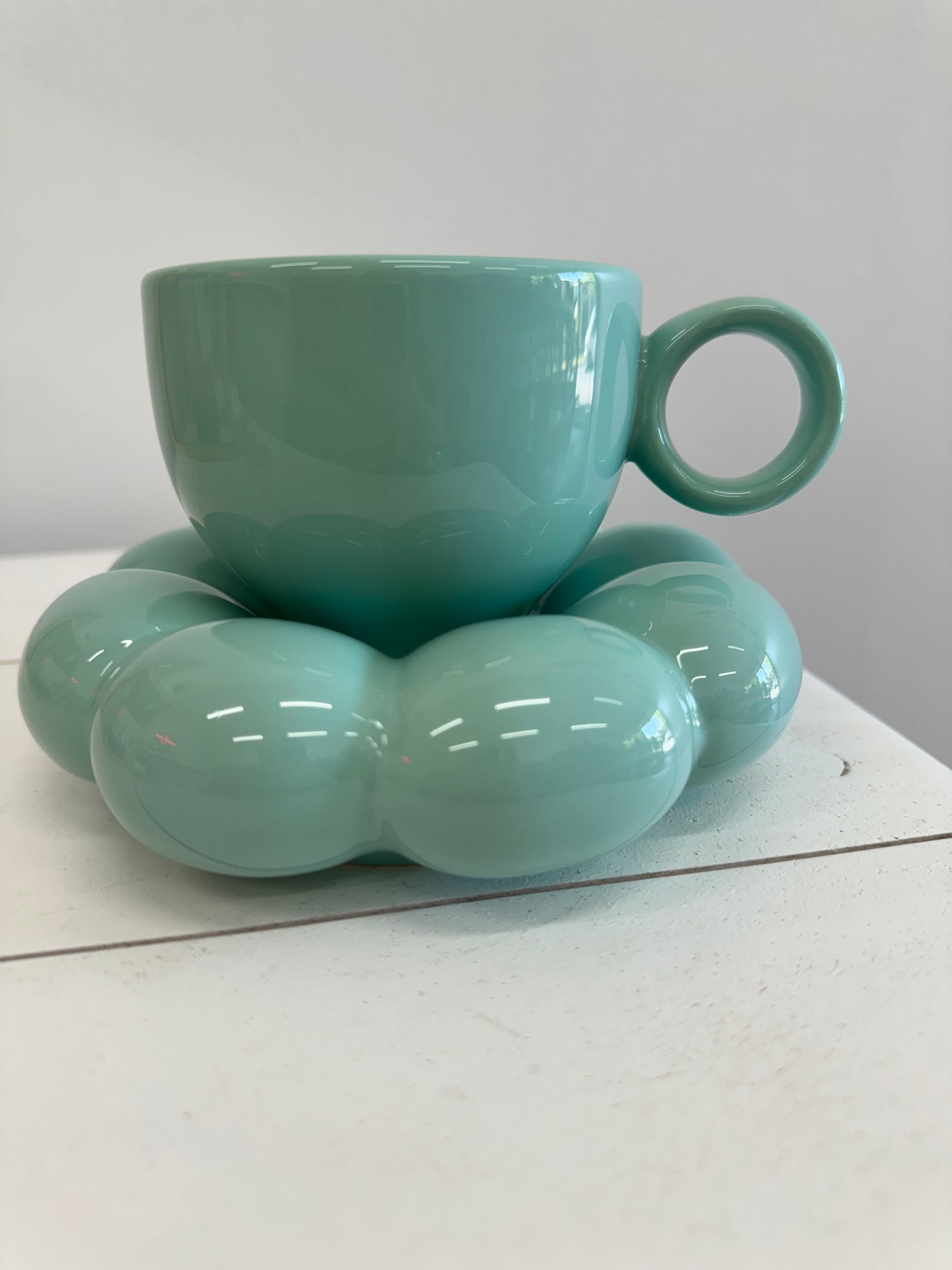 Marshmallow Cup & Saucer