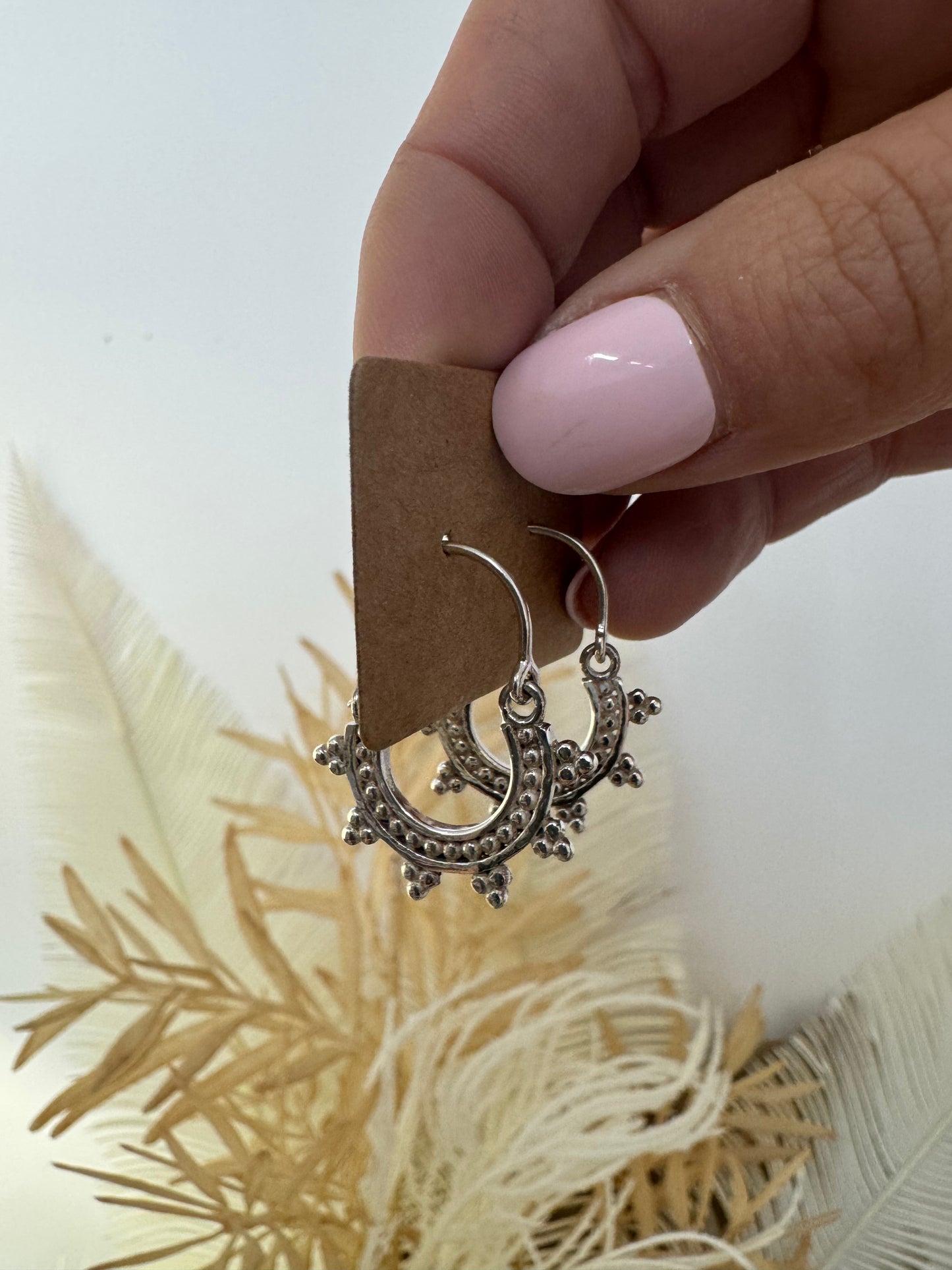 Tribal Hoop Earrings