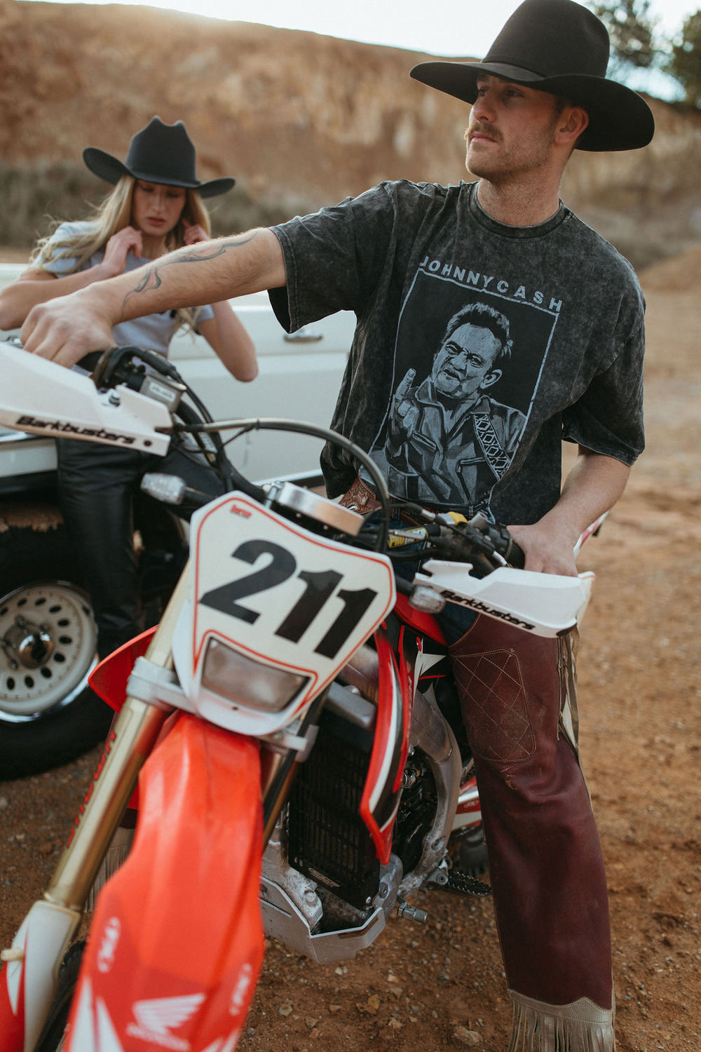 MAN IN BLACK BOX TEE