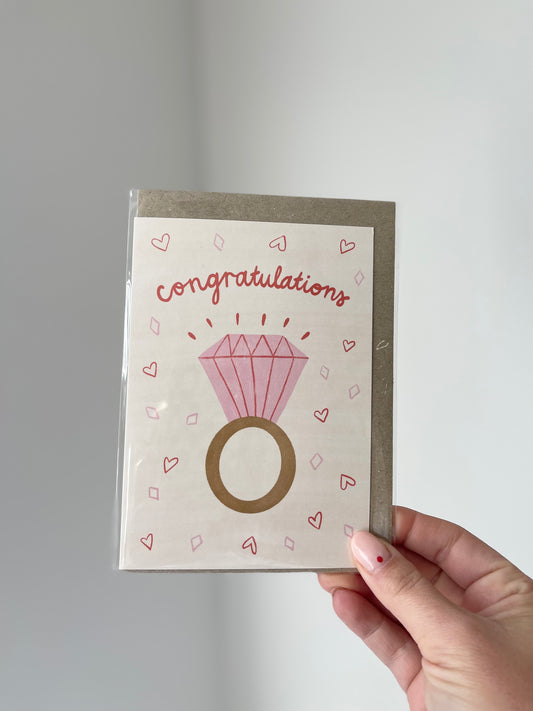 Engagement Congratultions Card